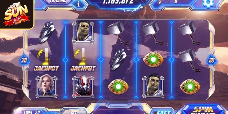 Kinh nghiệm chơi slots Avengers SUNWIN săn jackpot tiền tỷ