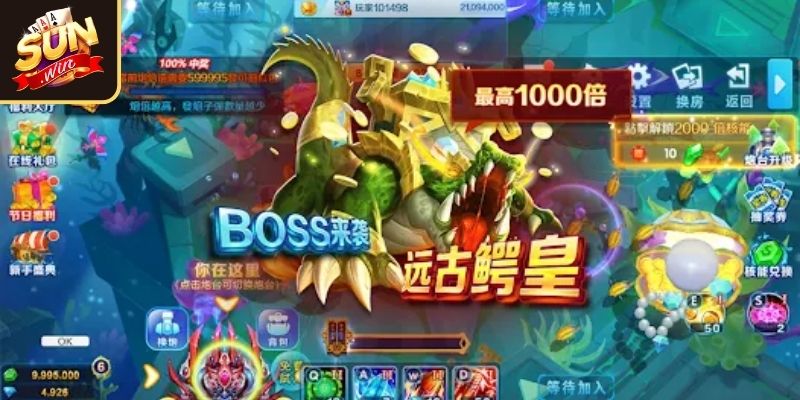 Lưu ý cần biết khi trải nghiệm bắn cá Thần Tài tại SUNWIN