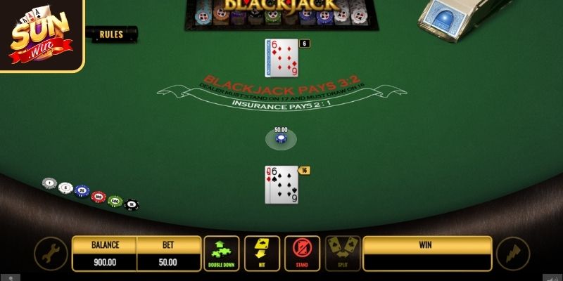 Chơi nhiều hand Blackjack SUNWIN tăng cơ hội chiến thắng
