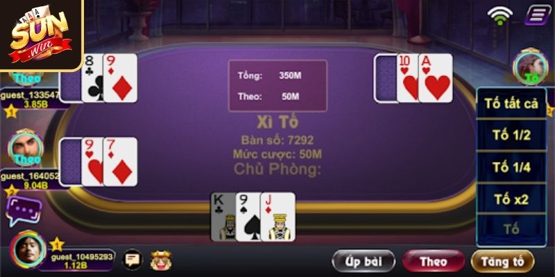 Kinh nghiệm bí quyết chiến thắng xì tố SUNWIN