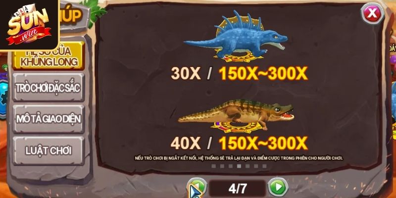 Quy luật chơi Cao Thủ Săn Rồng tiêu chuẩn nhất SUNWIN