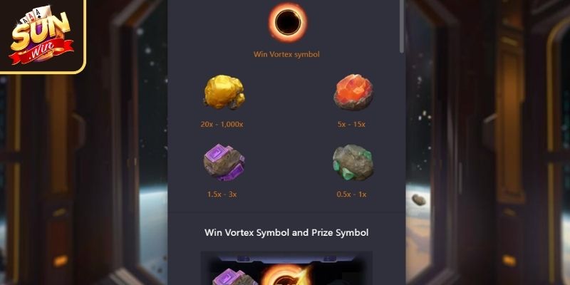 Tính năng có mặt trong Kho Báu Ngân Hà tại SUNWIN